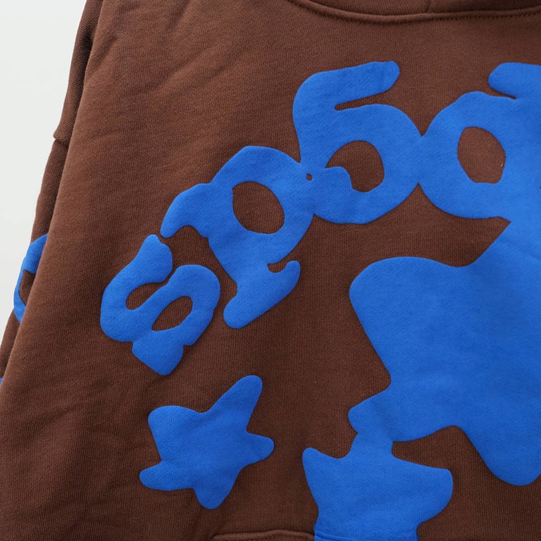 Sp5der Beluga Hoodie Brown - 13