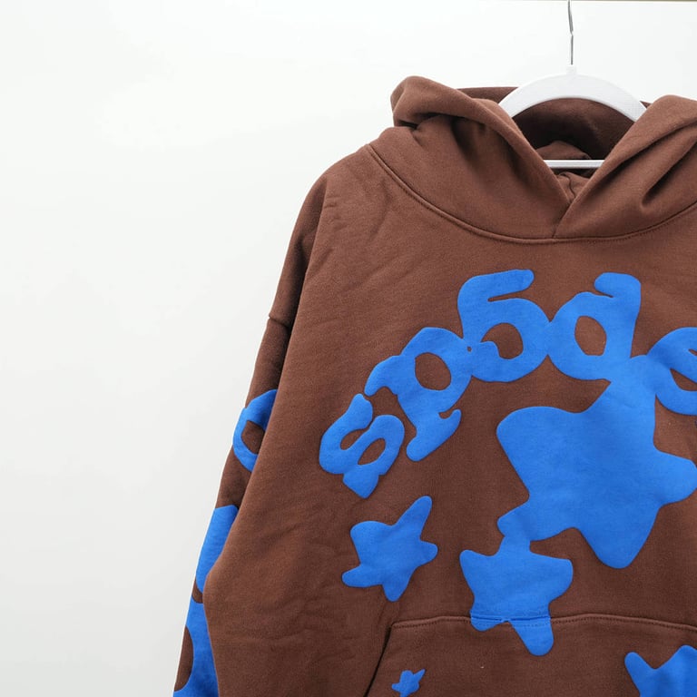 Sp5der Beluga Hoodie Brown - 15