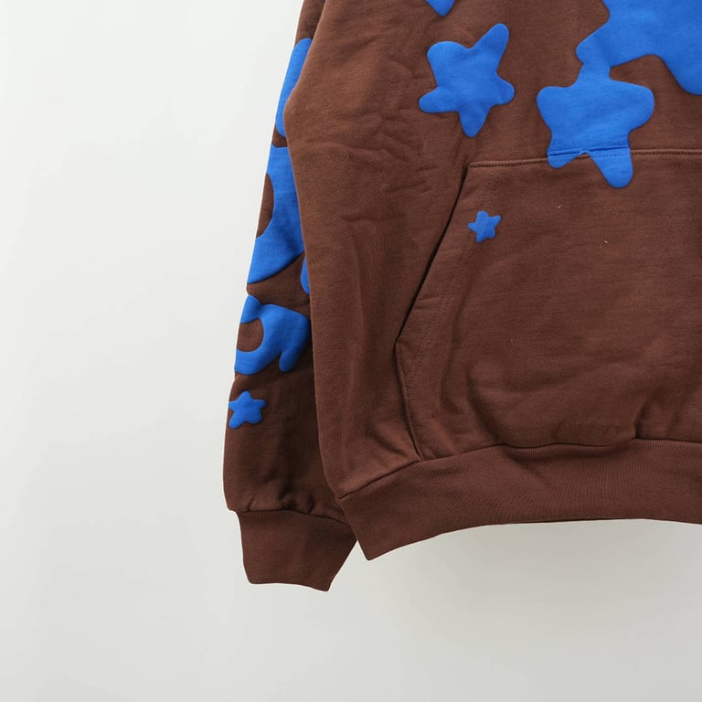 Sp5der Beluga Hoodie Brown - 4