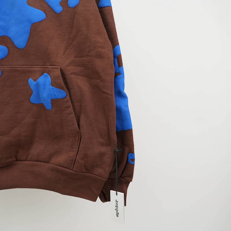 Sp5der Beluga Hoodie Brown - 5
