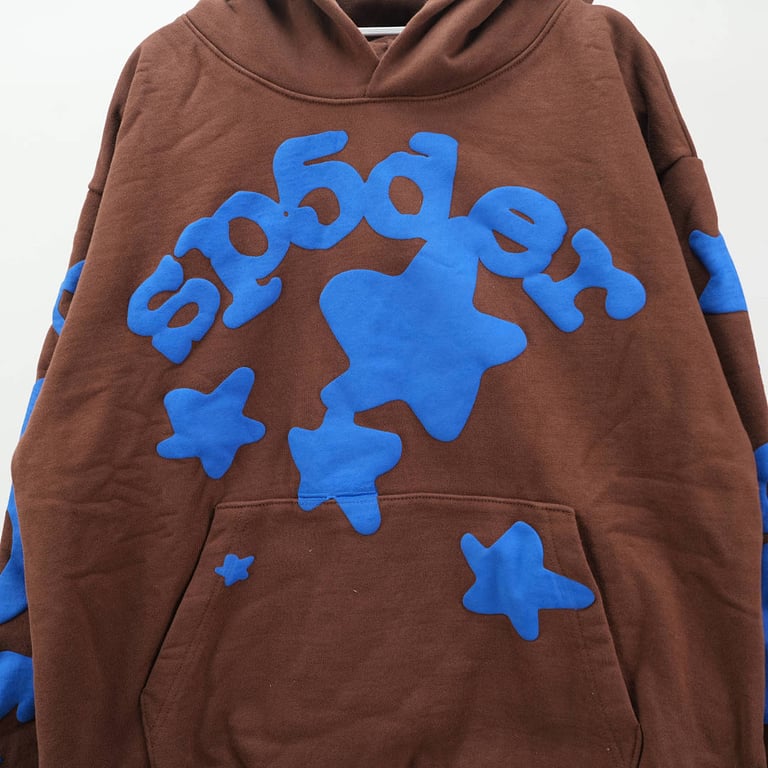 Sp5der Beluga Hoodie Brown - 6