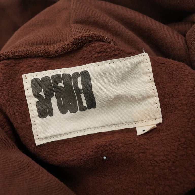 Sp5der Beluga Hoodie Brown - 8