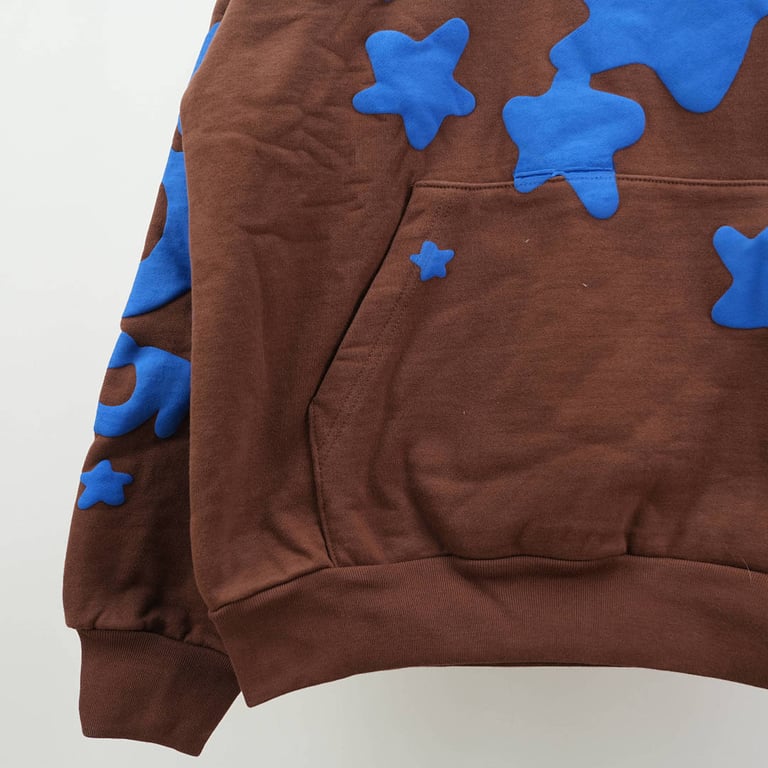 Sp5der Beluga Hoodie Brown - 9