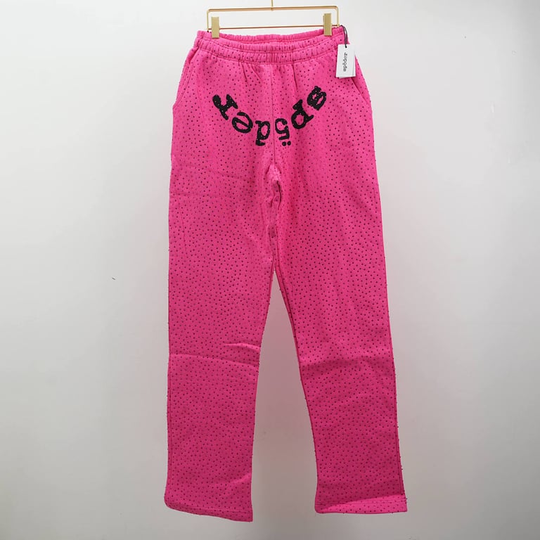 Sp5der VVS Sweatpant Pink - 3