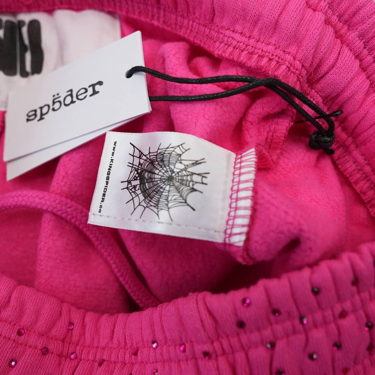 Sp5der VVS Sweatpant Pink - 7