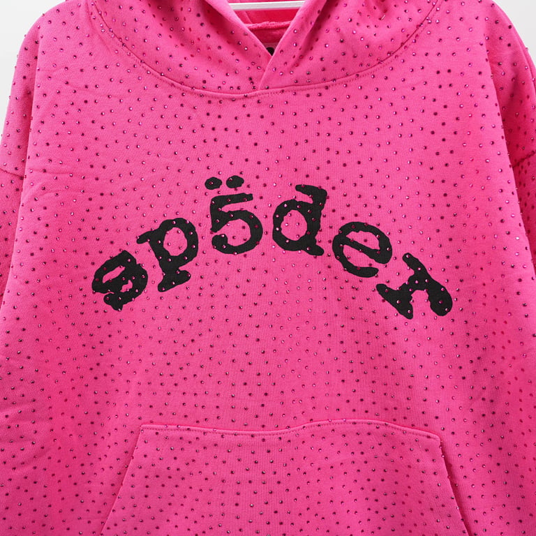 Sp5der VVS Hoodie Pink - 4