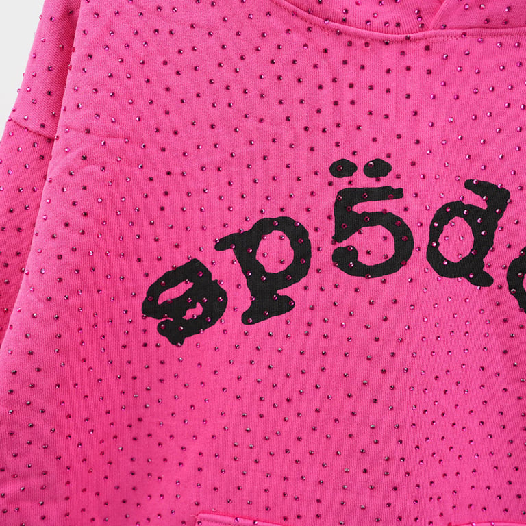 Sp5der VVS Hoodie Pink - 9