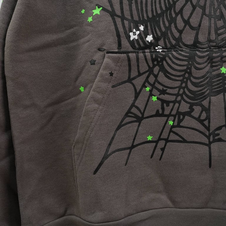 Sp5der PunkV2 Hoodie Slate - 5
