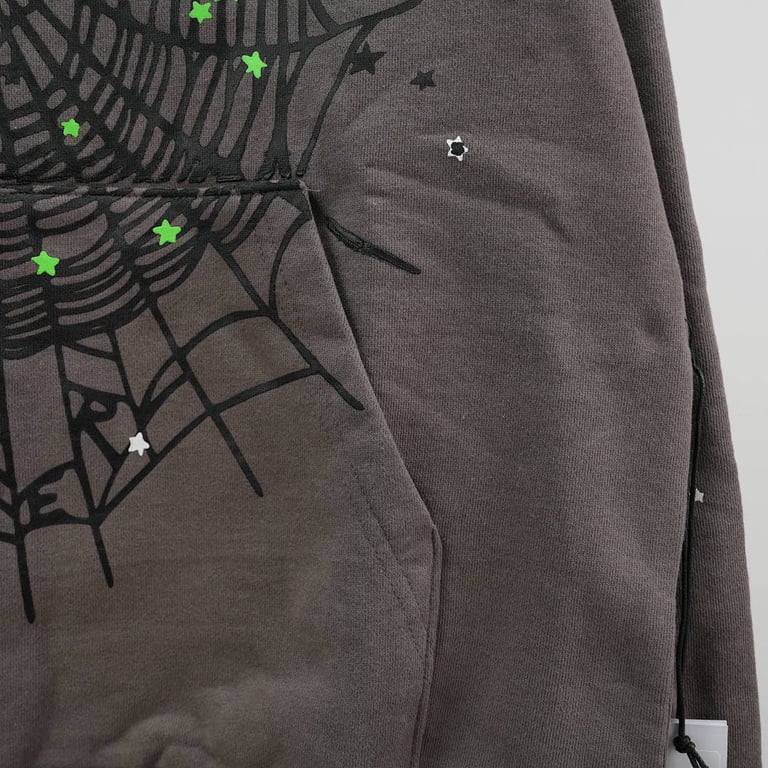 Sp5der PunkV2 Hoodie Slate - 6