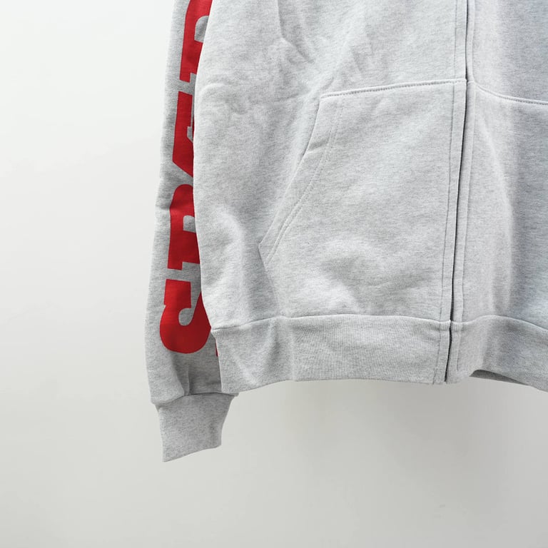Sp5der MX555 Zip Hoodie Heather Grey - 7