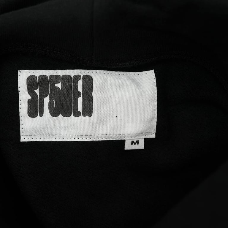 Sp5der Beluga Angel Number Hoodie Black - 11