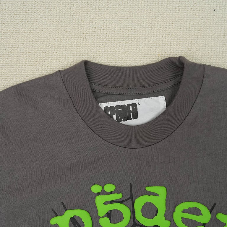 Sp5der OG Web V2 Tee Slate Grey - 5