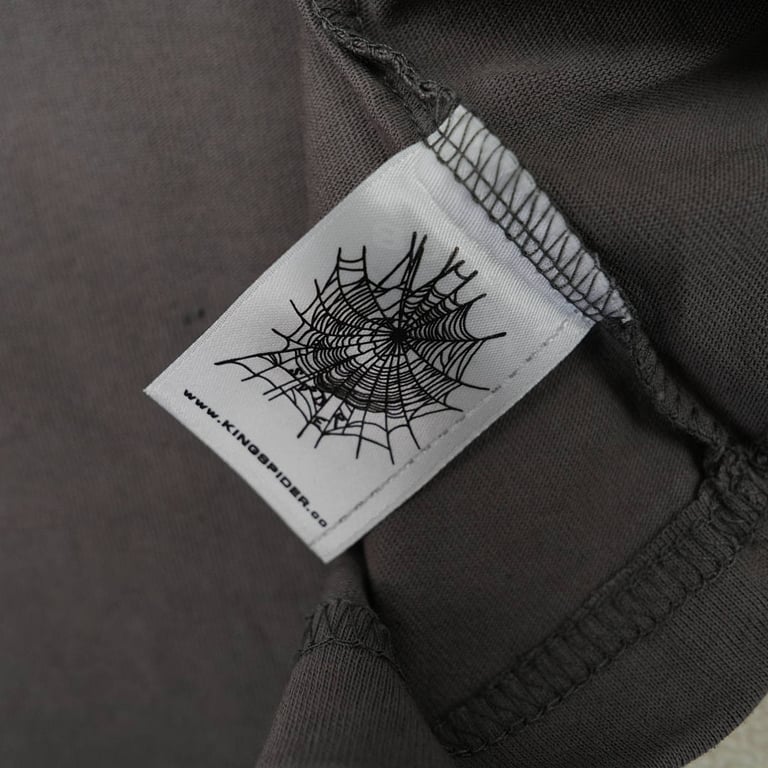 Sp5der OG Web V2 Tee Slate Grey - 9