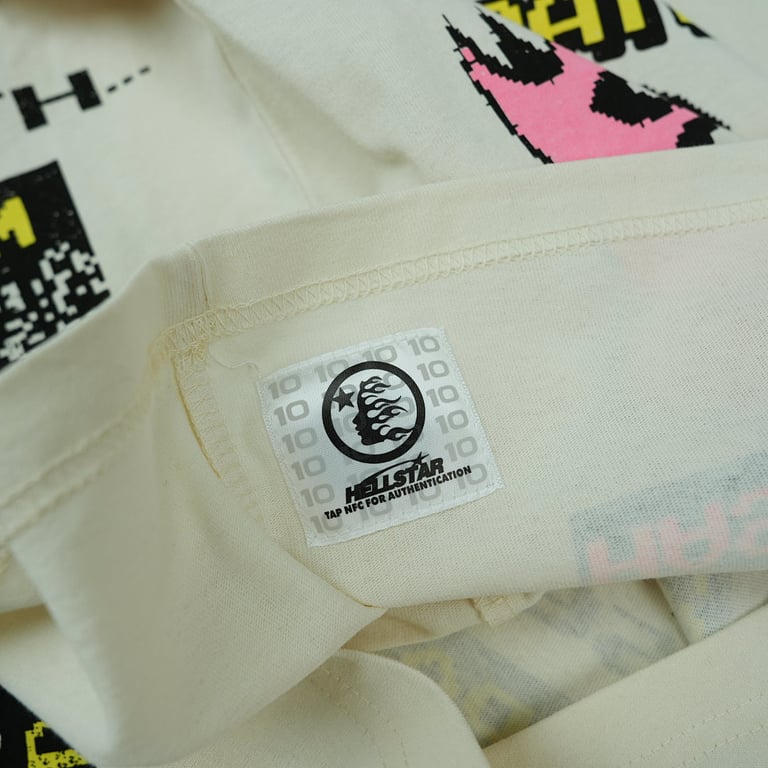 Hellstar Pixel T-Shirt White - 13