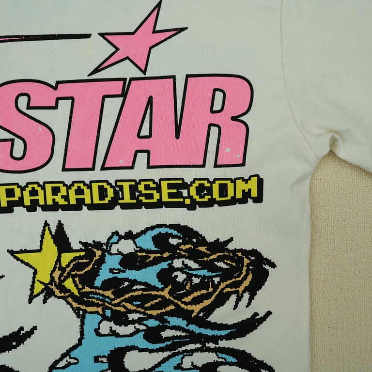 Hellstar Pixel T-Shirt White - 19