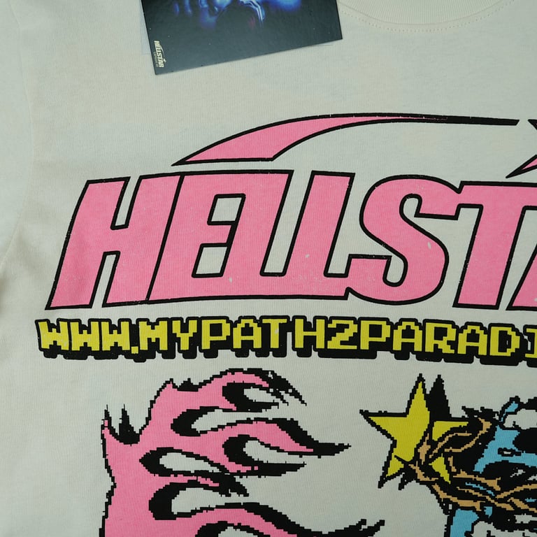 Hellstar Pixel T-Shirt White - 20
