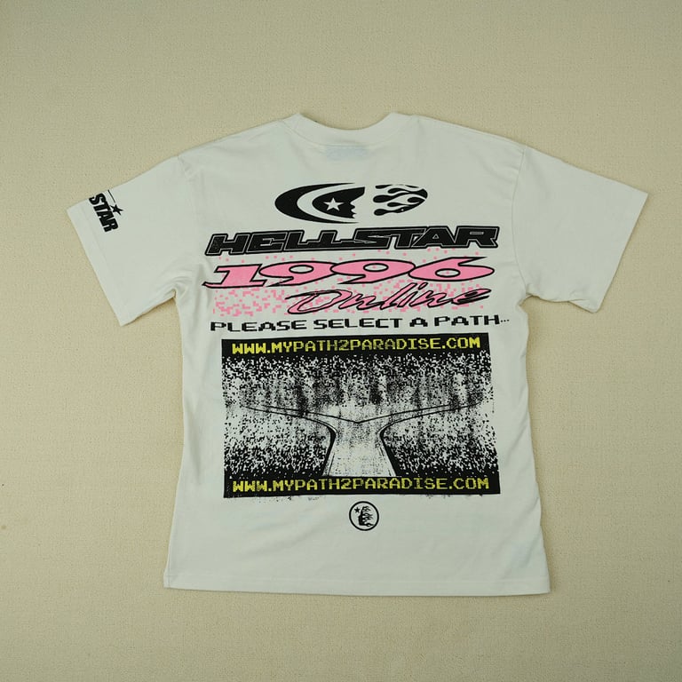 Hellstar Pixel T-Shirt White - 21