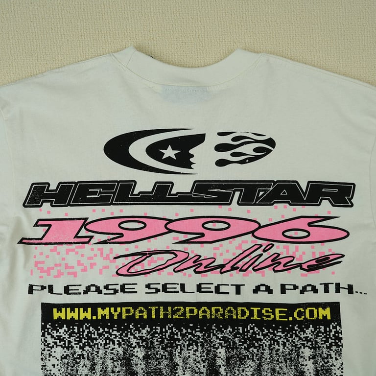 Hellstar Pixel T-Shirt White - 24