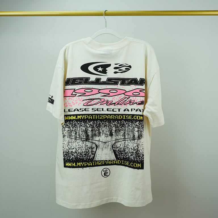 Hellstar Pixel T-Shirt White - 9