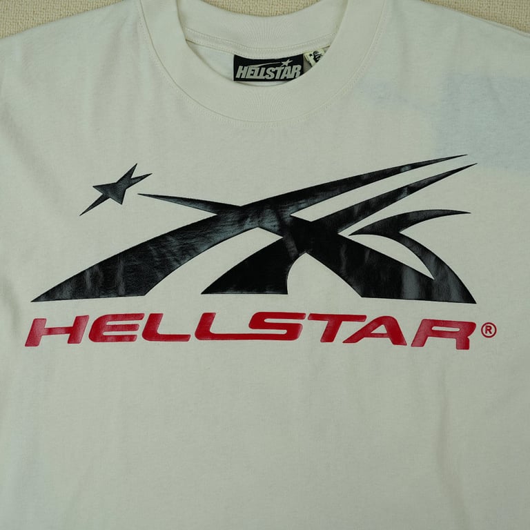 Hellstar Sport Logo Gel T-shirt White - 22