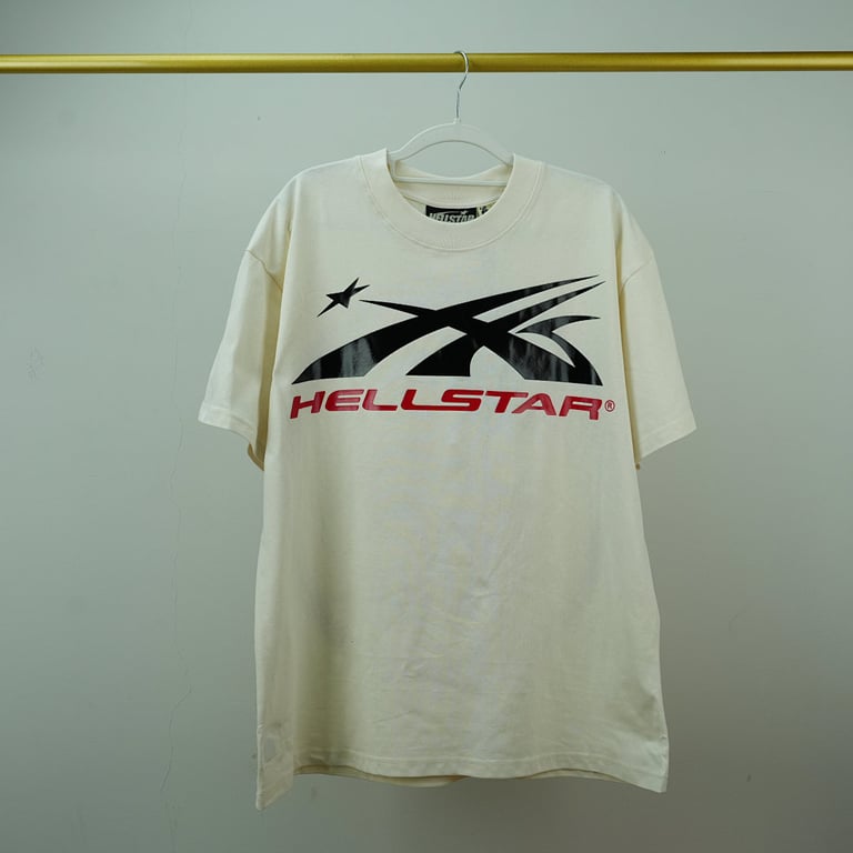 Hellstar Sport Logo Gel T-shirt White - 4