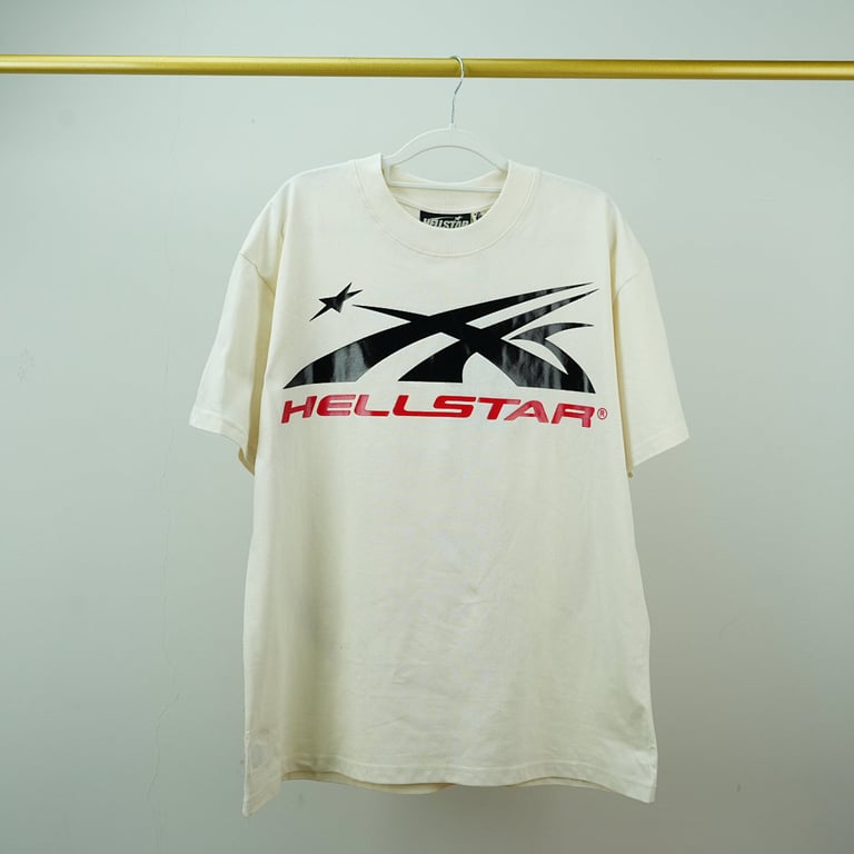 Hellstar Sport Logo Gel T-shirt White - 5