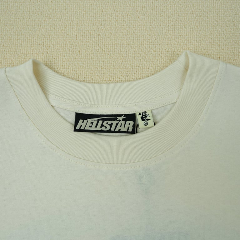 Hellstar Beat Us! T-shirt White/Blue - 20