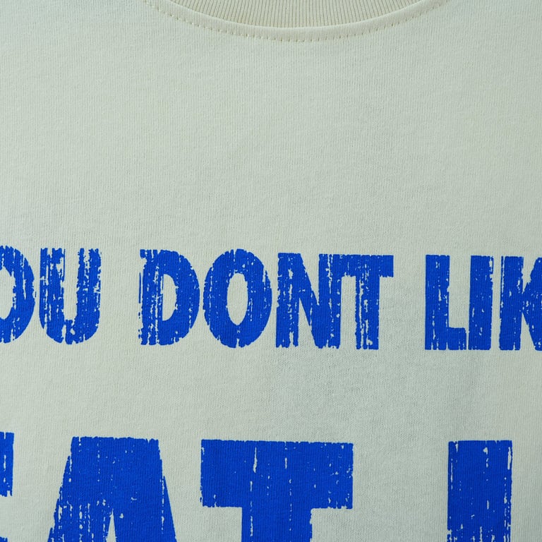 Hellstar Beat Us! T-shirt White/Blue - 7