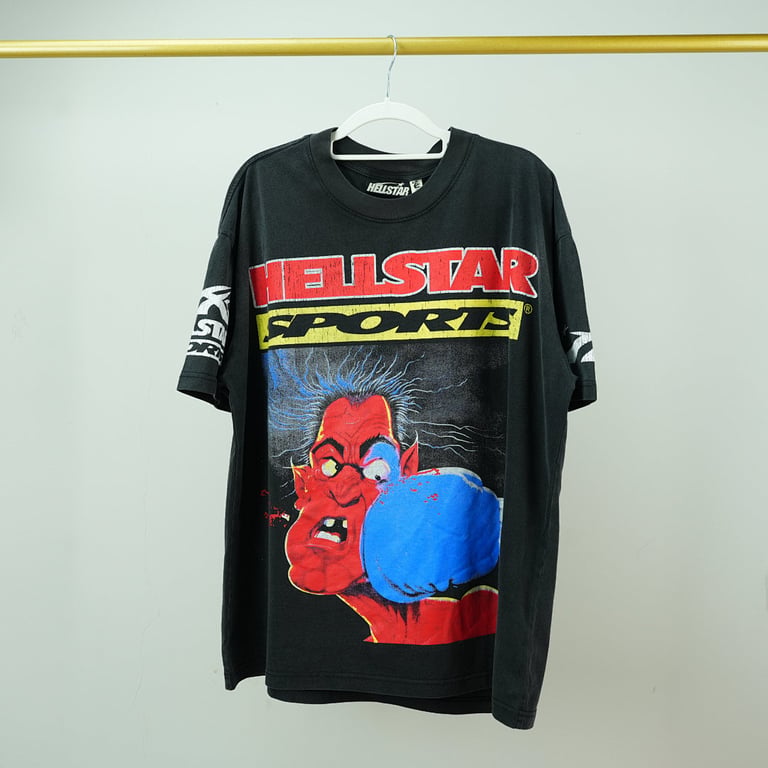 Hellstar Knock-Out T-shirt Black - 26