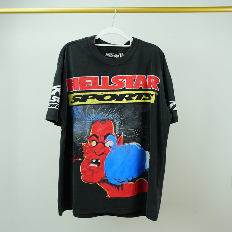 Hellstar Knock-Out T-shirt Black - 27