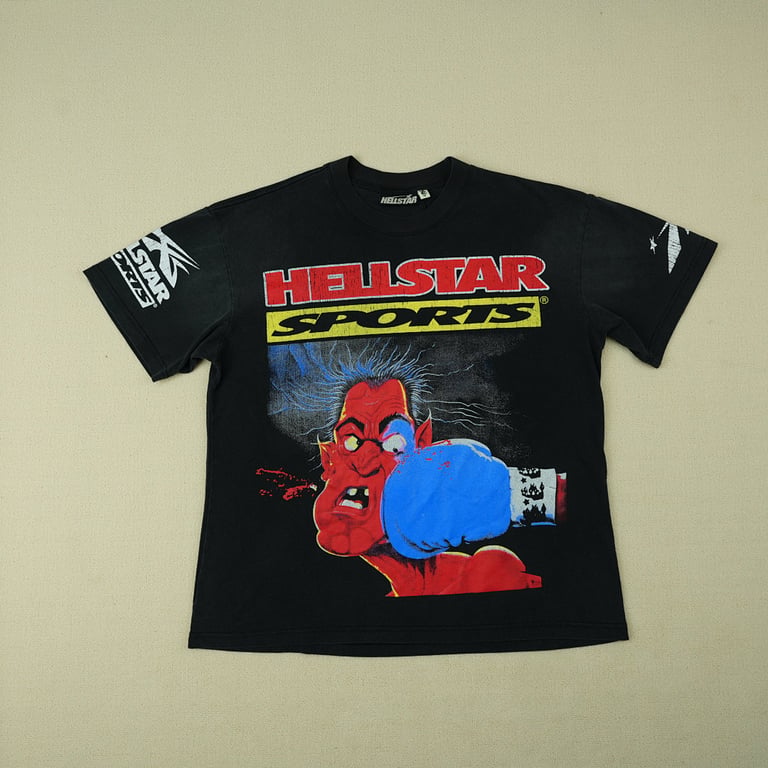Hellstar Knock-Out T-shirt Black - 9