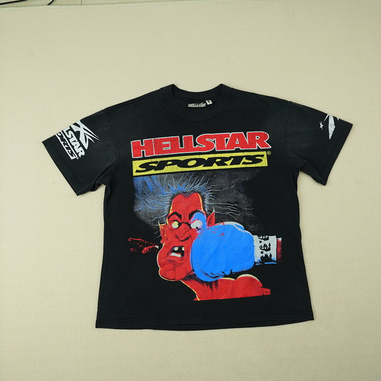 Hellstar Knock-Out T-shirt Black - 10