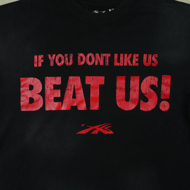 Hellstar Beat Us! T-shirt Red/Black - 10
