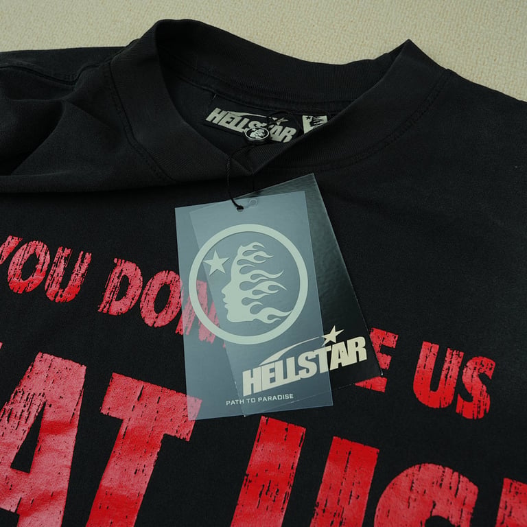 Hellstar Beat Us! T-shirt Red/Black - 14