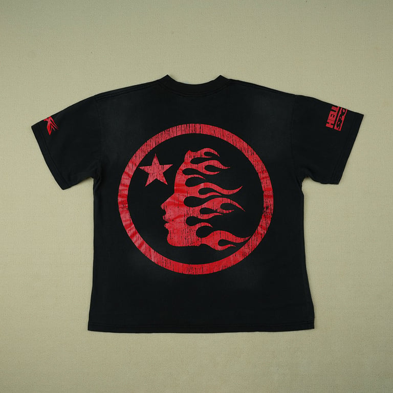 Hellstar Beat Us! T-shirt Red/Black - 19