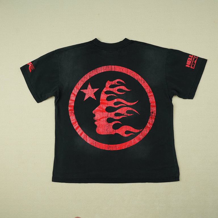 Hellstar Beat Us! T-shirt Red/Black - 21