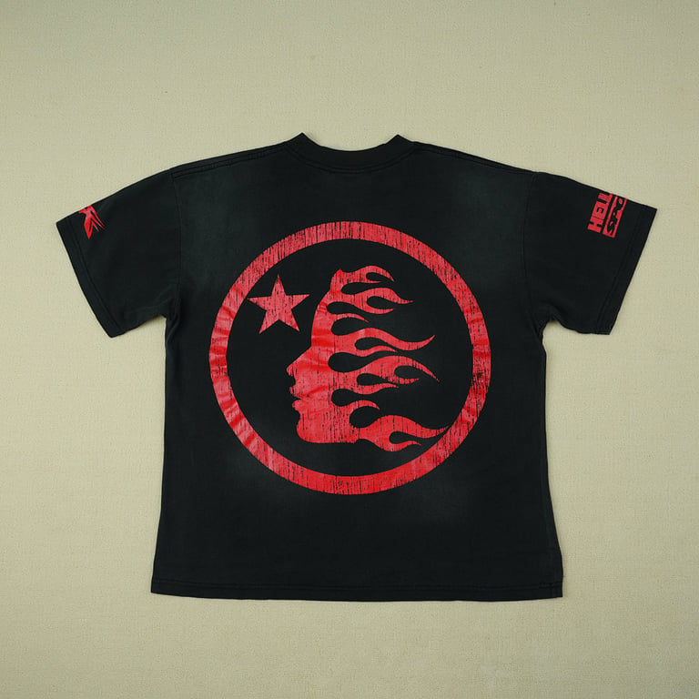 Hellstar Beat Us! T-shirt Red/Black - 22