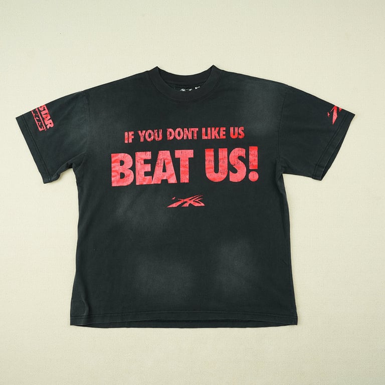Hellstar Beat Us! T-shirt Red/Black - 8