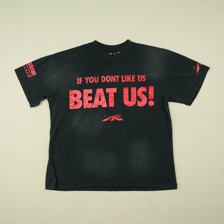 Hellstar Beat Us! T-shirt Red/Black - 9