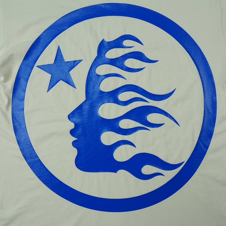 Hellstar Gel Sport Logo T-shirt White/Blue - 15