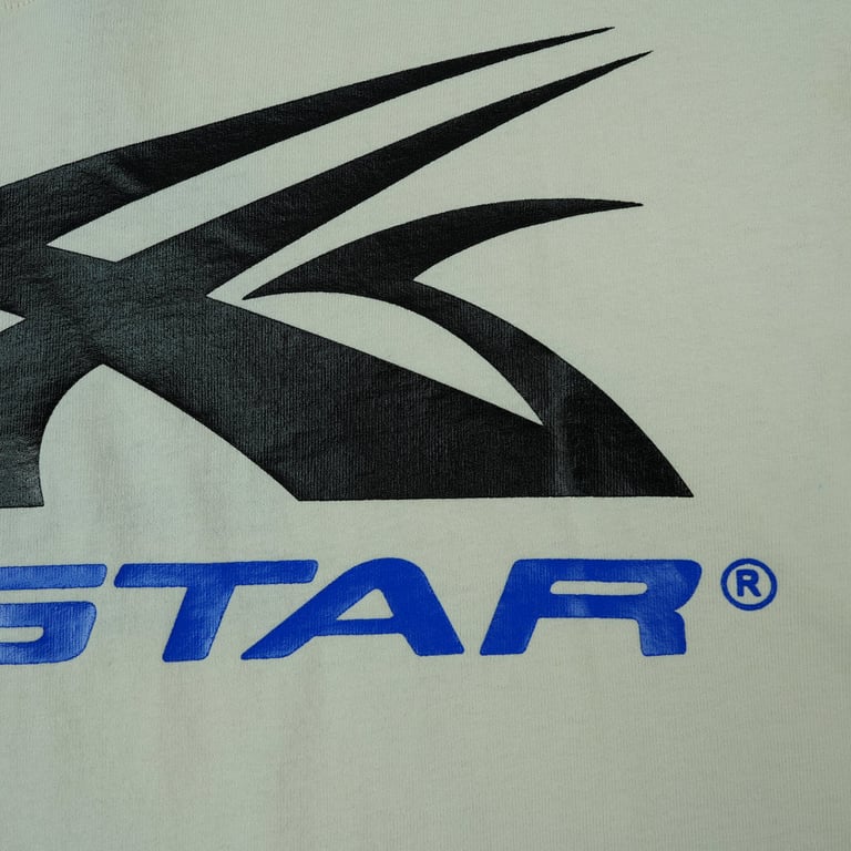 Hellstar Gel Sport Logo T-shirt White/Blue - 9