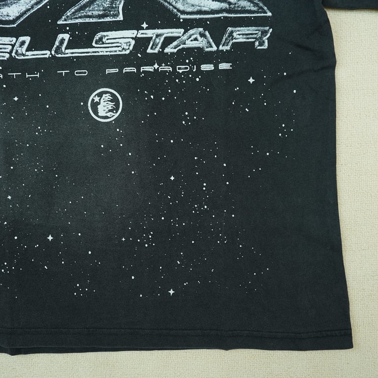 Hellstar Chrome Logo T-Shirt Black - 14