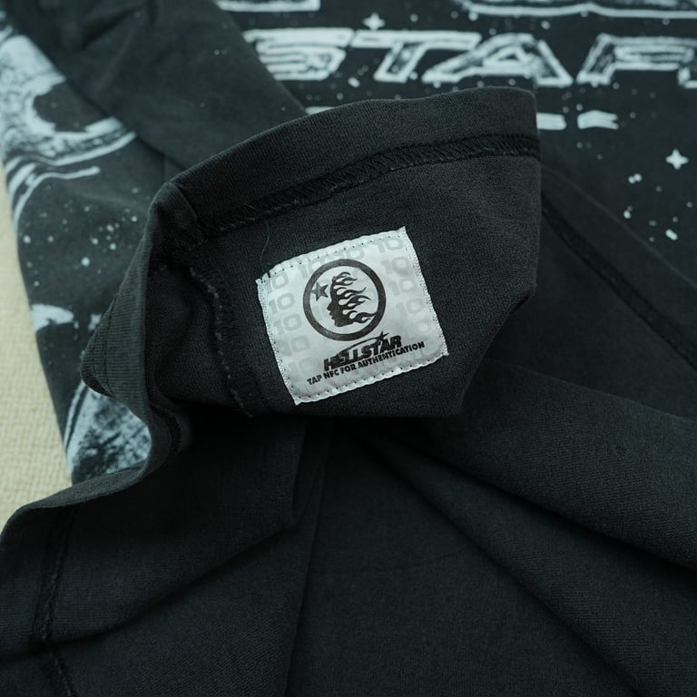 Hellstar Chrome Logo T-Shirt Black - 15