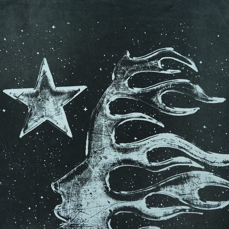 Hellstar Chrome Logo T-Shirt Black - 20