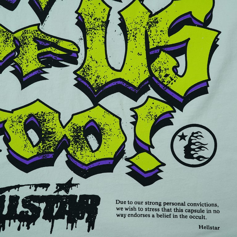 Hellstar Frankenkid T-shirt White - 24