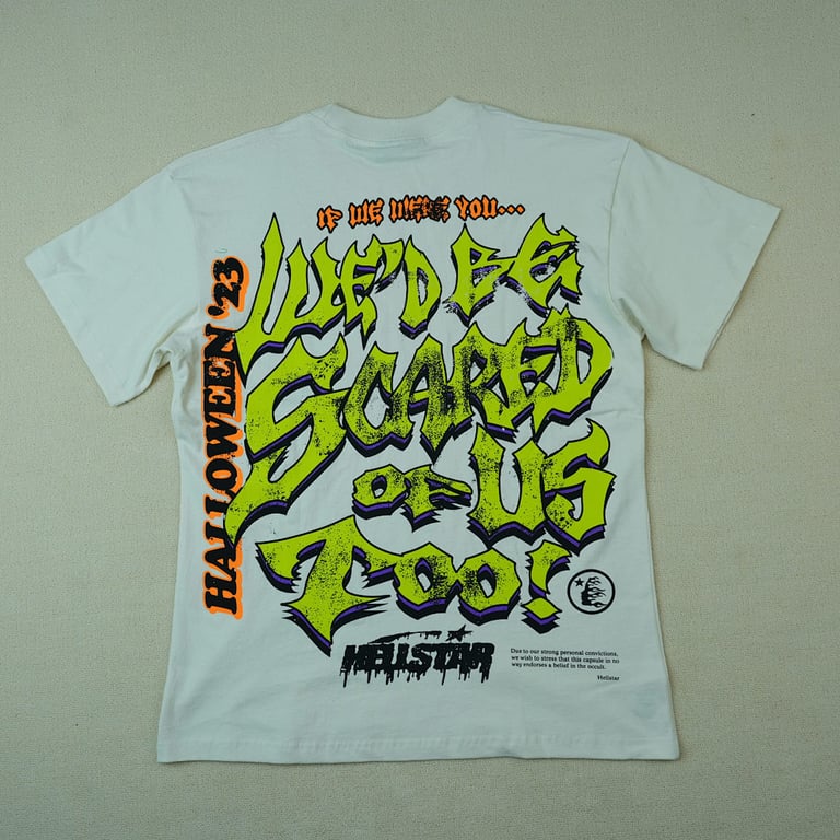 Hellstar Frankenkid T-shirt White - 26