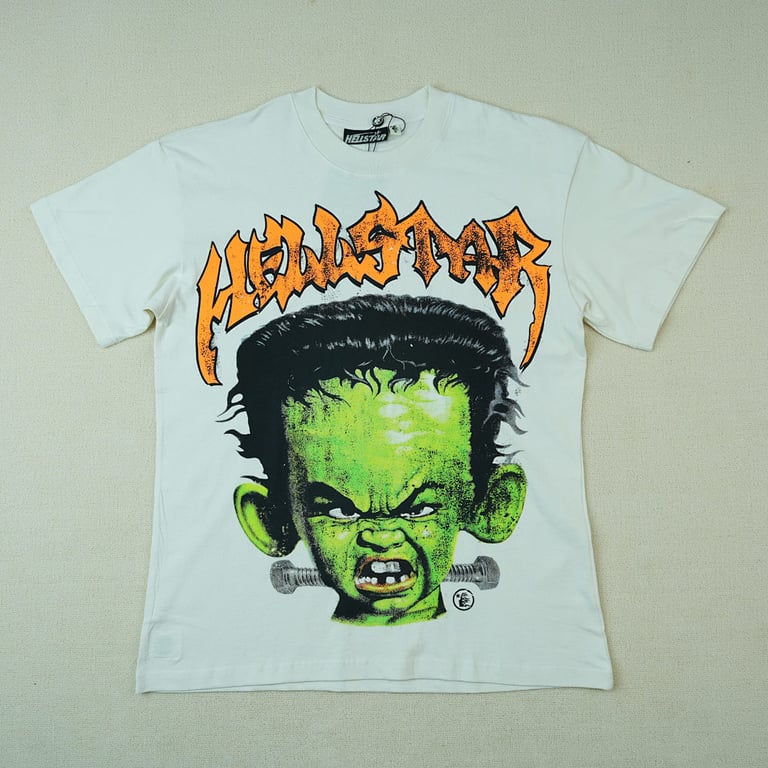 Hellstar Frankenkid T-shirt White - 9