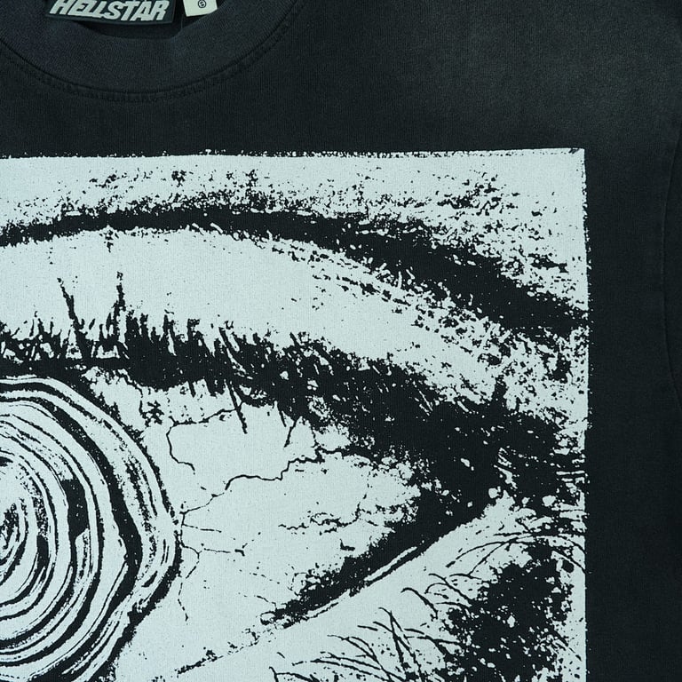Hellstar Eyeball Brainwashed T-Shirt Black - 11