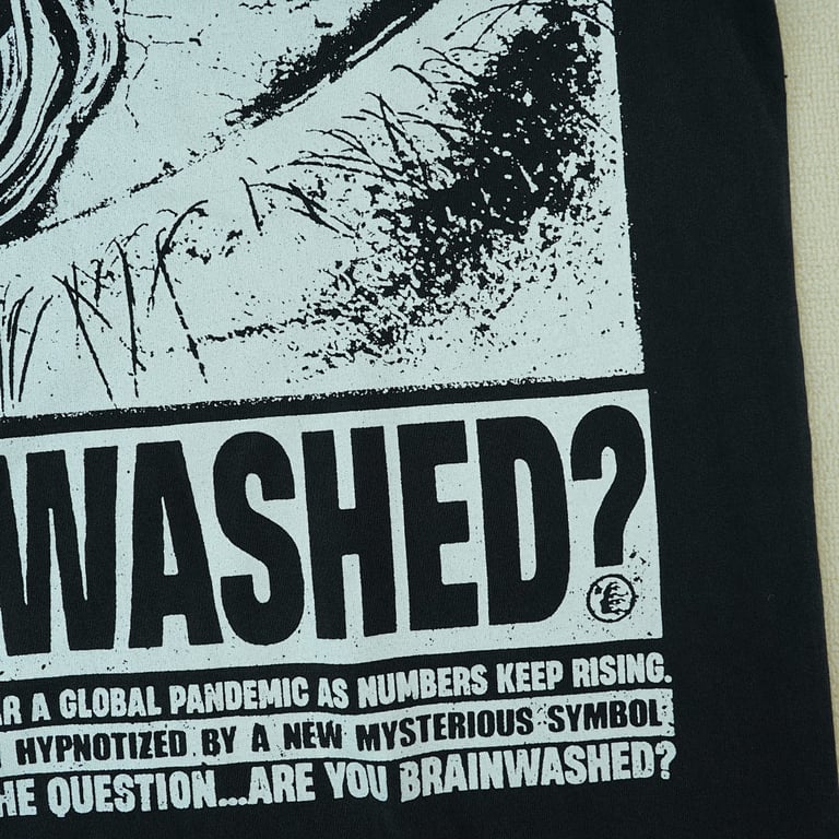 Hellstar Eyeball Brainwashed T-Shirt Black - 13