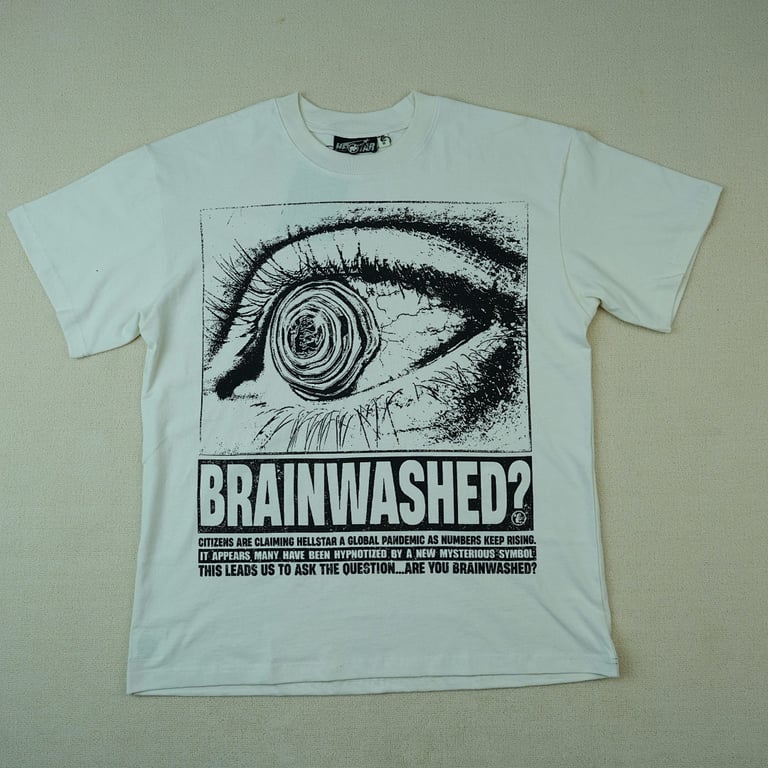 Hellstar Eyeball T-Shirt White - 7